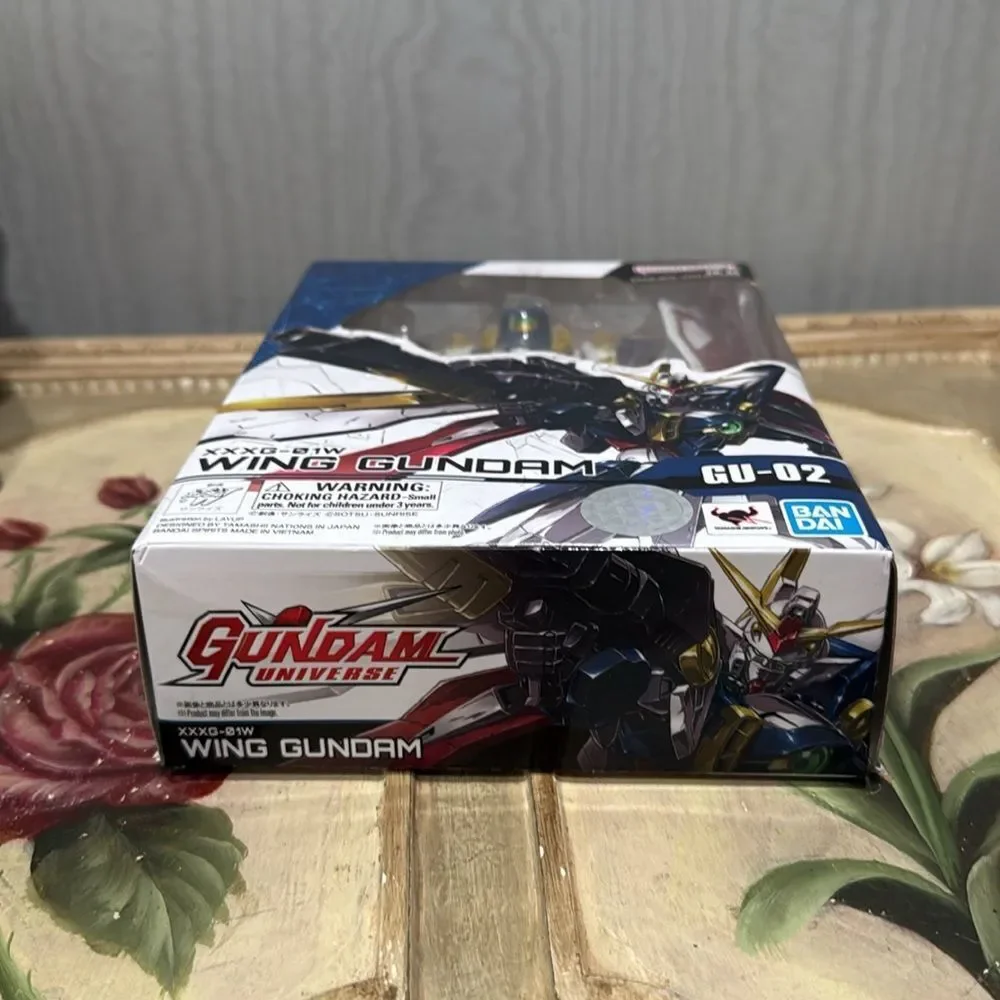 NEW Bandai Namco XXXG-01W Wing Gundam GU-02 Gundam Universe Figure New in Box